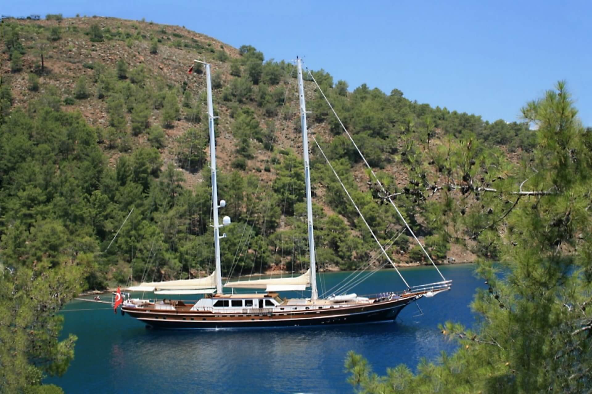 Crucero Azul en Turquía Con Alquiler de Goleta